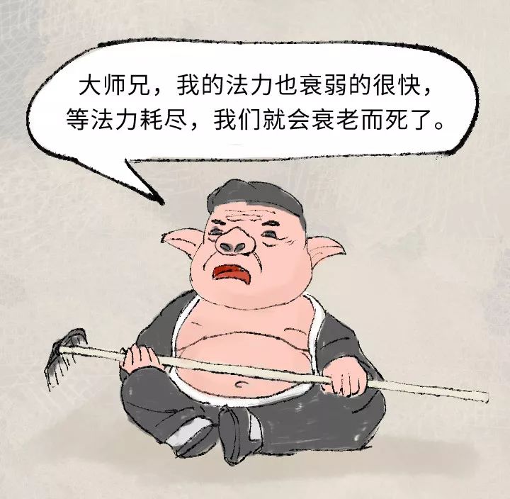 假如西游记师徒四人也会变老......